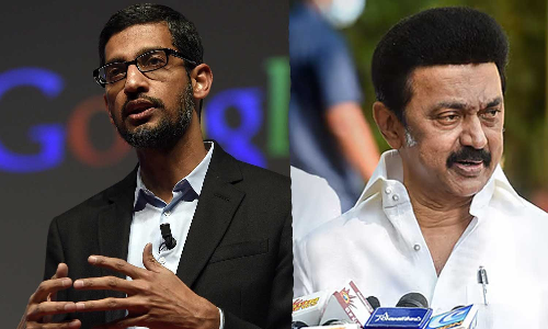 സുന്ദർ പിച്ചൈ തമിഴ്നാട്ടുകാരന്‍, പക്ഷേ ഗൂഗിൾ എഐ ഹബ് ആന്ധ്രാപ്രദേശിലേക്ക്: സര്‍ക്കാറിനെതിരെ രൂക്ഷവിമര്‍ശനവുമായി എഐഡിഎംകെ