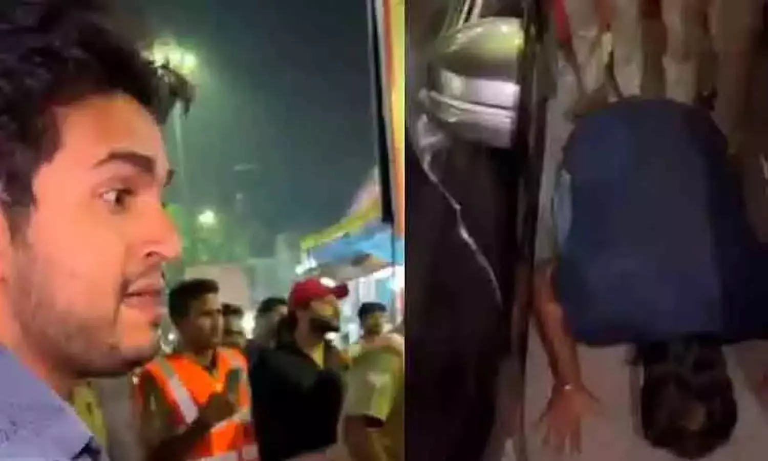 പാർക്കിങ്ങിനെ ചൊല്ലിയുള്ള തർക്കം; ഉത്തർപ്രദേശിൽ പൊലീസ് നോക്കിനിൽക്കേ കാർഡ്രൈവറെ മുട്ടുകുത്തി മാപ്പു പറയിച്ച് ബിജെപി നേതാവ്