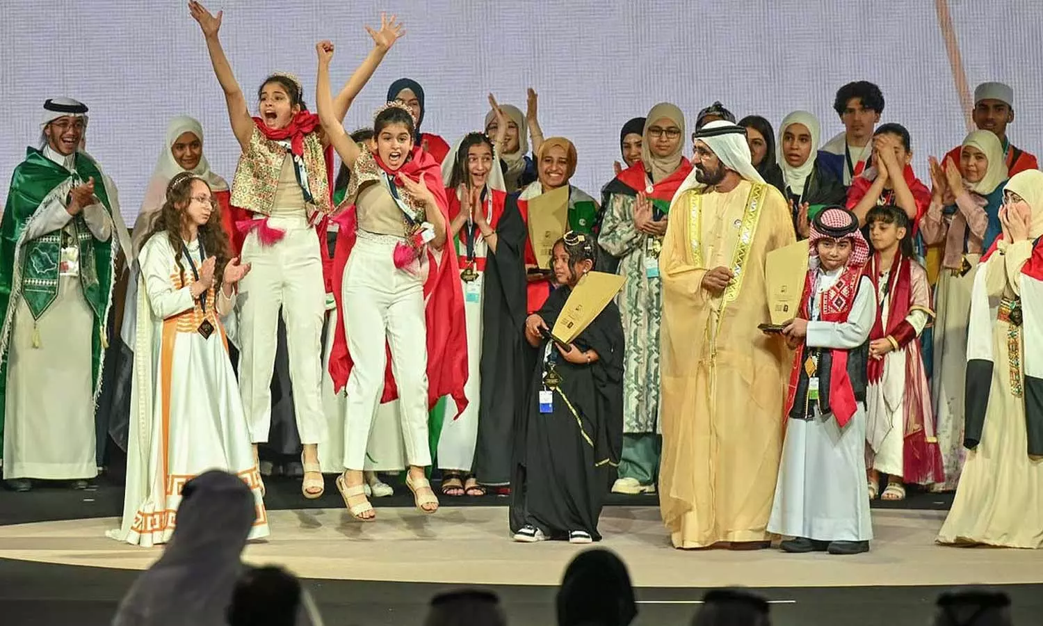 12-year-old Tunisian twins win Arab Reading Challenge; honoured by Sheikh Mohammed