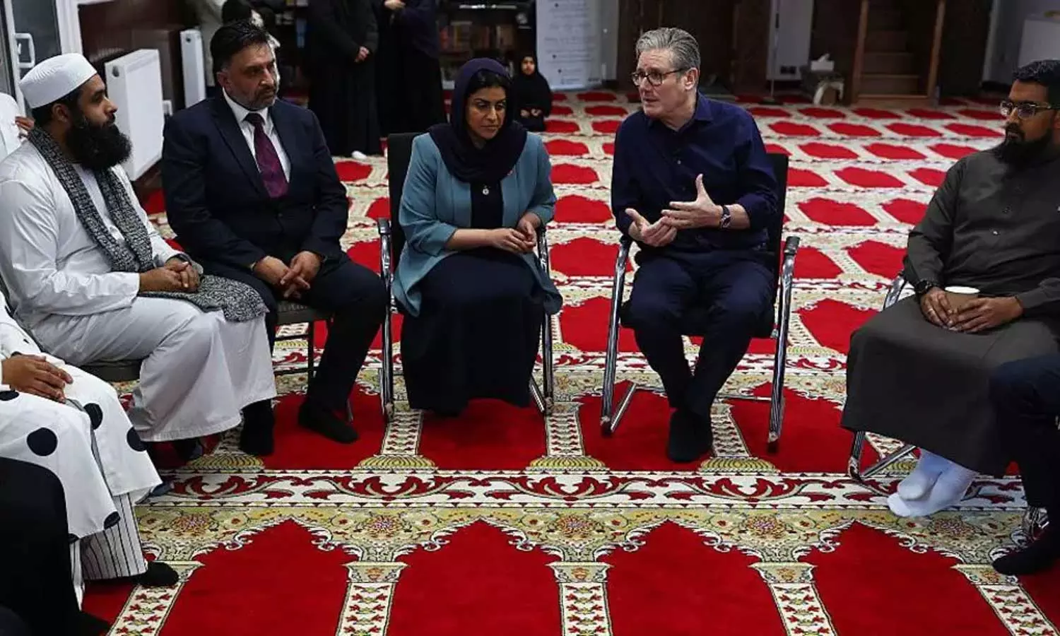 British Prime Minister Keir Starmer visits Attacked Peace haven mosque and annouced fund