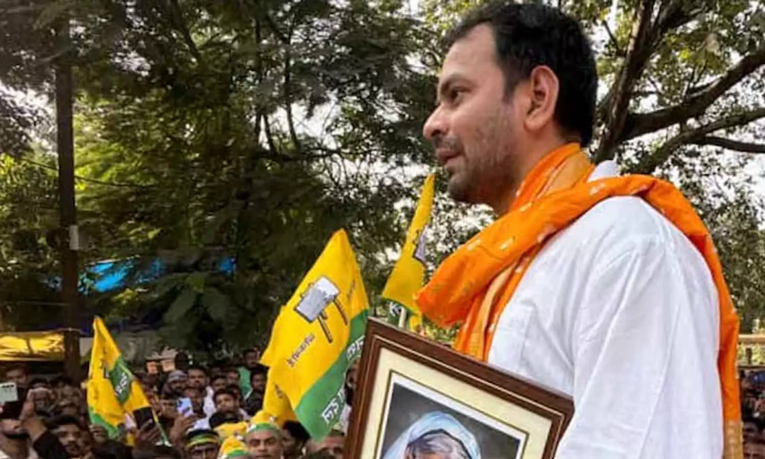 ആർജെഡിയിലേക്ക് മടങ്ങുന്നതിനെക്കാൾ നല്ലത് മരിക്കുന്നതാണ്, അധികാരത്തോട് ആർത്തിയില്ല: തേജ് പ്രതാപ് യാദവ് ആർജെഡിയിലേക്ക് മടങ്ങുന്നതിനെക്കാൾ നല്ലത് മരിക്കുന്നതാണ്, അധികാരത്തോട് ആർത്തിയില്ല: തേജ് പ്രതാപ് യാദവ്