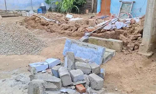 Two-year-old girl dies as house wall collapses after heavy rain