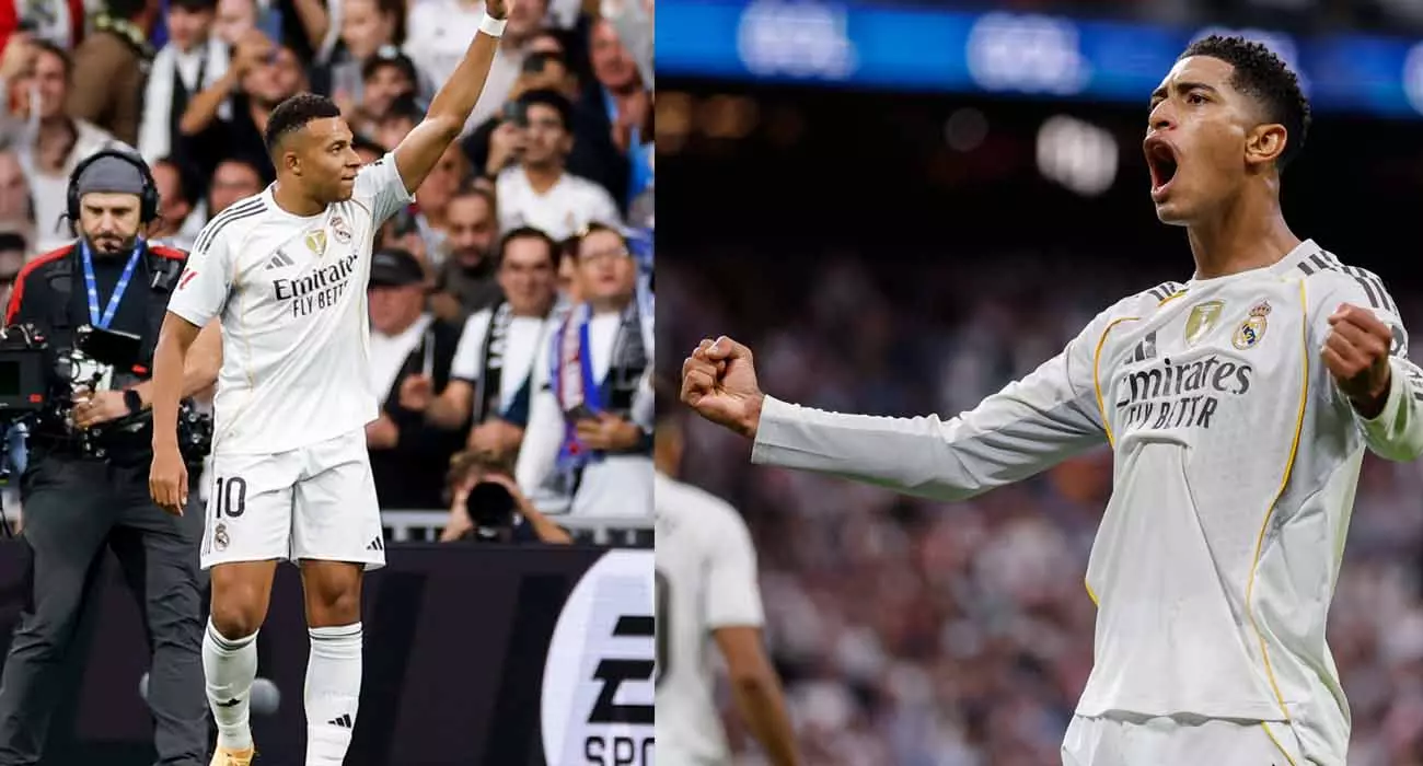 Mbappe and Bellingham score; Real Madrid win 2-1 over Barcelona Mbappe and Bellingham score; Real Madrid win 2-1 over Barcelona