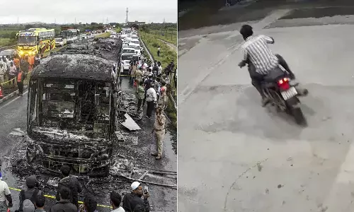 How Drunk Mans Recklessness Claimed 20 Lives In Andhra Bus Fire,
