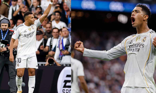 Mbappe and Bellingham score; Real Madrid win 2-1 over Barcelona