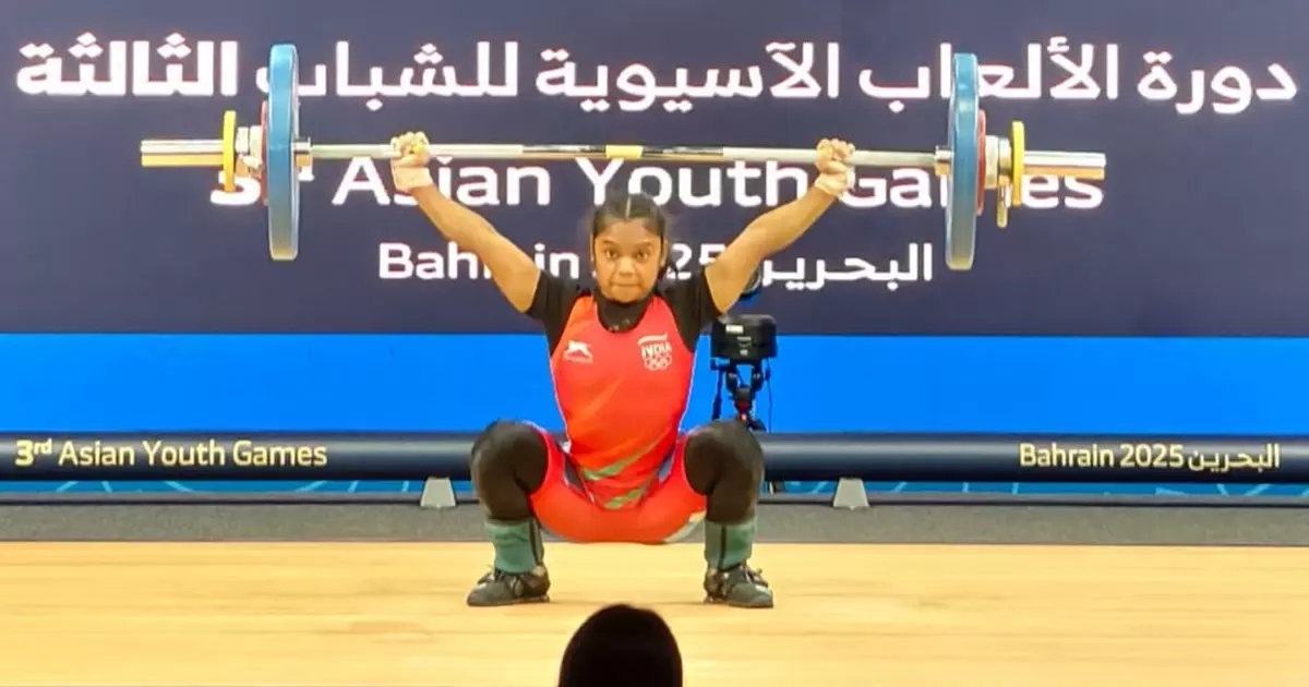 India wins third gold at Asian Youth Games India wins third gold at Asian Youth Games