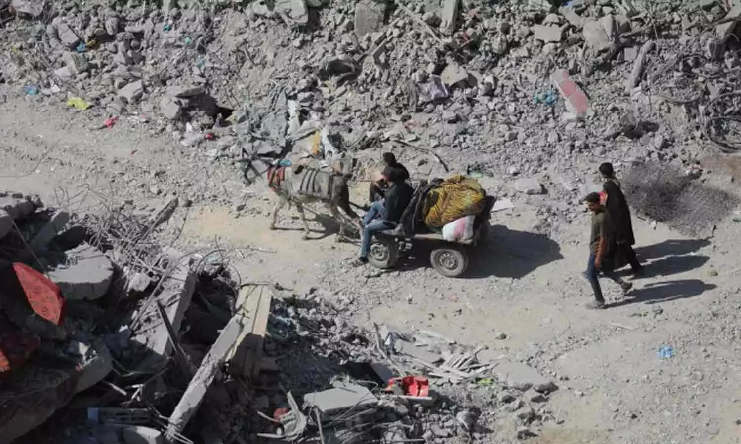 വെടിനിർത്തൽ നിലവിൽ വന്നതിന്റെ പതിനെട്ടാം നാളിലും ദുരിതത്തിന് അറുതിയില്ലാതെ ഫലസ്തീൻ ജനത