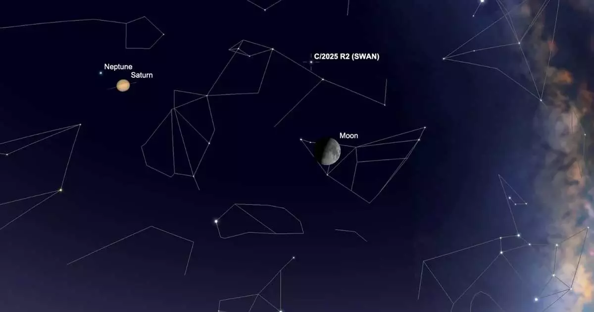 കുവൈത്തിന്റെ മാനത്ത് സ്വാൻ വാൽനക്ഷത്രം; ഒക്ടോബർ 30 മുതൽ ഒരു മാസക്കാലം ദൃശ്യമാകും