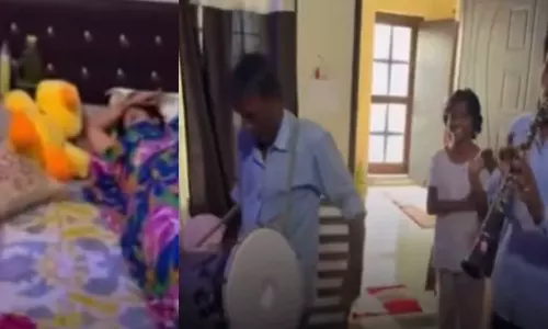 ഈ വിഡിയോയെങ്ങാനും എന്റെ അമ്മ കണ്ടാൽ....;പെണ്‍മക്കളെ ഉണർത്താൻ ബാൻഡ് മേളക്കാരെ വിളിച്ച് ഒരമ്മ,ചിരി പടര്‍ത്തി കമന്‍റ് ബോക്സ്