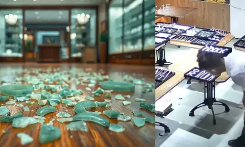 മേശ നീക്കുന്നതിനിടെ താഴെവീണ് പൊട്ടിയത്‌ 1.24 കോടിയുടെ രത്ന വളകൾ; ജീവനക്കാരനെ ഞെട്ടിച്ച് ജ്വല്ലറി ഉടമയുടെ പ്രതികരണം