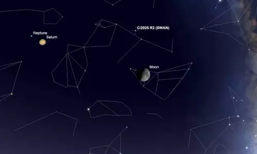 കുവൈത്തിന്റെ മാനത്ത് സ്വാൻ വാൽനക്ഷത്രം; ഒക്ടോബർ 30 മുതൽ ഒരു മാസക്കാലം ദൃശ്യമാകും