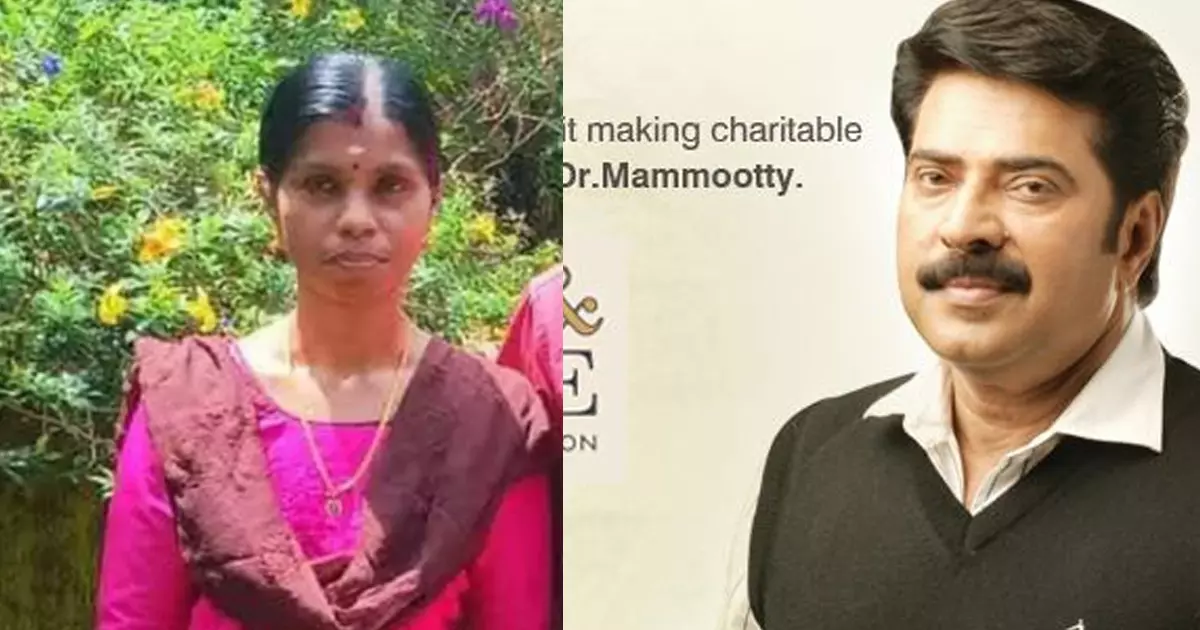 അടിമാലി മണ്ണിടിച്ചിൽ; സന്ധ്യയുടെ ചികിത്സാച്ചെലവ് മമ്മൂട്ടിയുടെ  കെയർ ആൻഡ് ഷെയർ ഏറ്റെടുക്കും