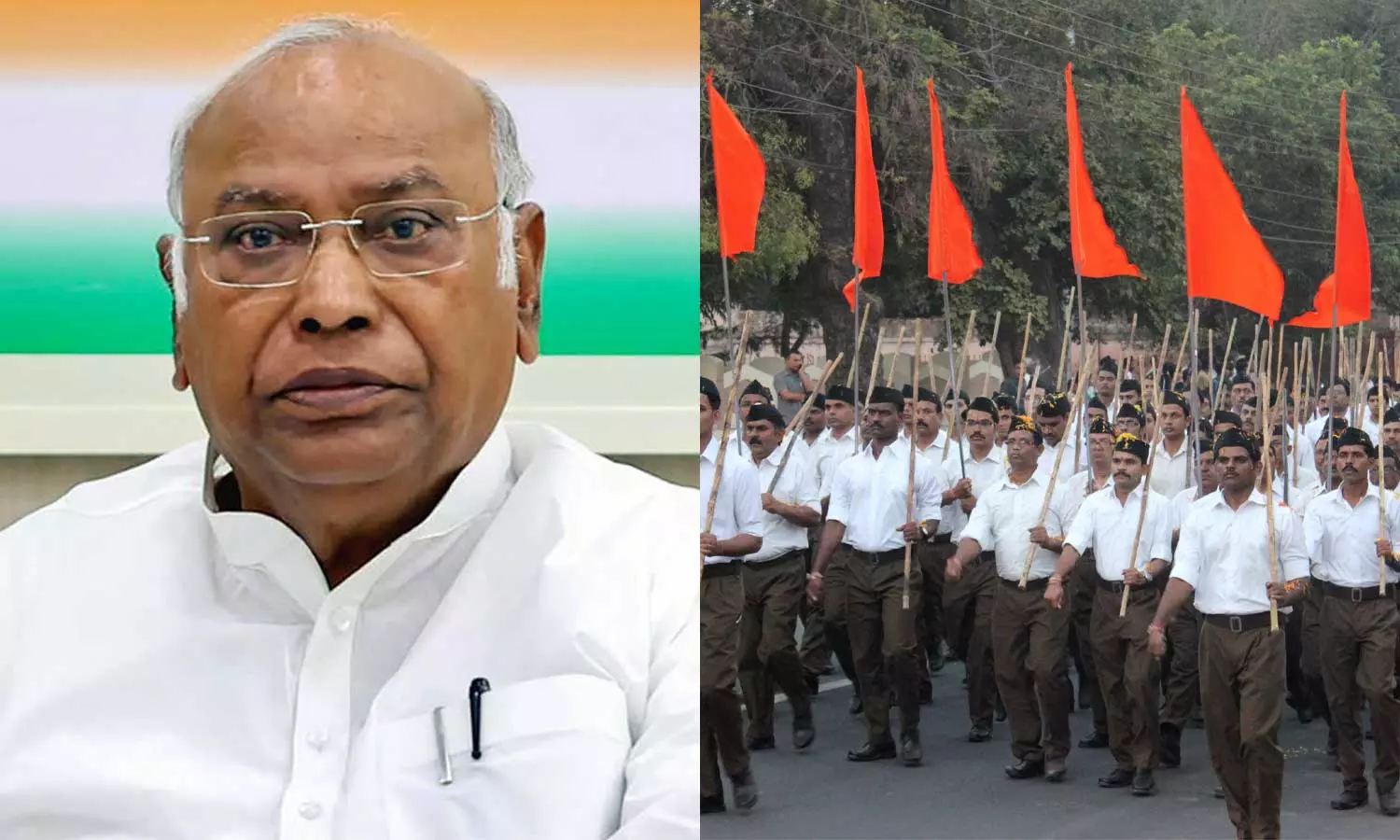 Permission granted for RSS route march in Mallikarjun Kharges hometown in Karnataka