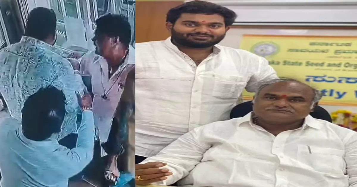 എന്റെ അച്ഛൻ ആരാണെന്ന് അറിയാമോ?; പണമടയ്ക്കാൻ ആവശ്യപ്പെട്ടതിന് ടോൾ ജീവനക്കാരനെ മര്ദിച്ച് ബിജെപി നേതാവിന്റെ മകൻ, വീഡിയോ എന്റെ അച്ഛൻ ആരാണെന്ന് അറിയാമോ?; പണമടയ്ക്കാൻ ആവശ്യപ്പെട്ടതിന് ടോൾ ജീവനക്കാരനെ മര്ദിച്ച് ബിജെപി നേതാവിന്റെ മകൻ, വീഡിയോ