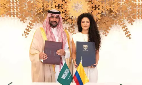 സാംസ്കാരിക മേഖല ശക്തമാക്കണം; സഹകരണ കരാറിൽ ഒപ്പുവെച്ച് സൗദിയും കൊളംബിയയും