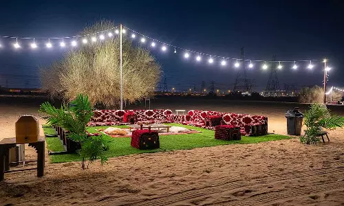 Dubai deserts glow as winter approaches; tent rentals start at Dh130 per hour