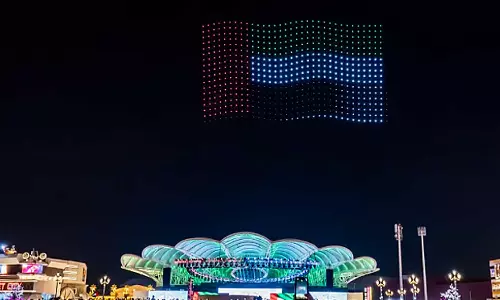 Global Village to host drone show on UAE Flag Day
