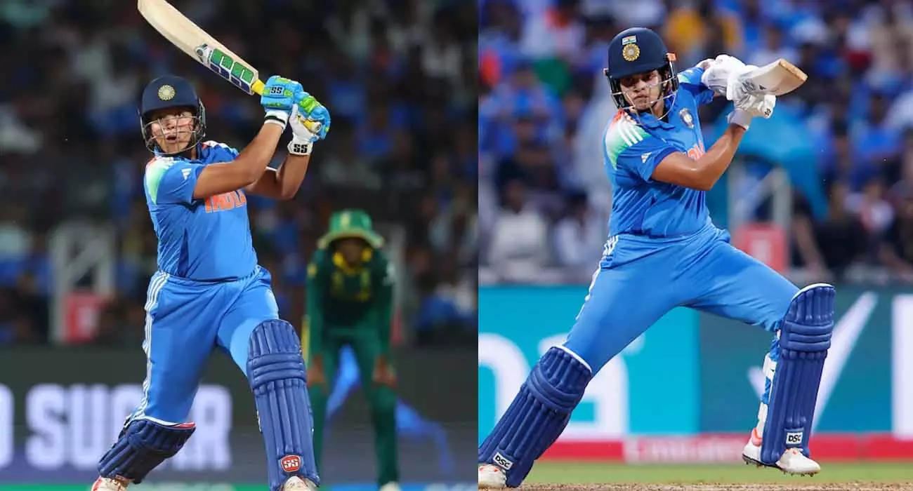 Shafali and Deepti Sharma hit fifties; India put up a strong total in the Womens World Cup final