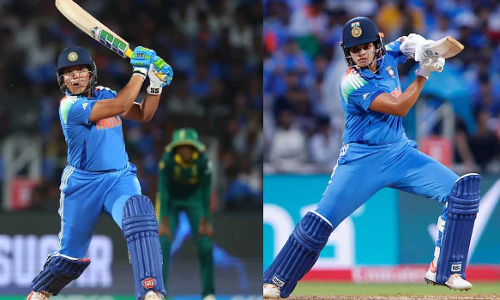 Shafali and Deepti Sharma hit fifties; India put up a strong total in the Womens World Cup final