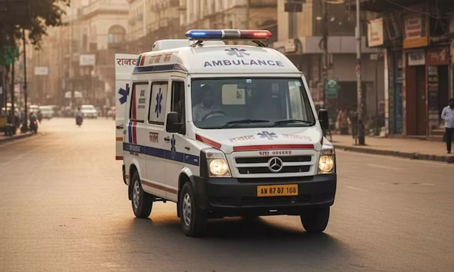 Patient dies after ambulance tyre punctures in Madhya Pradesh
