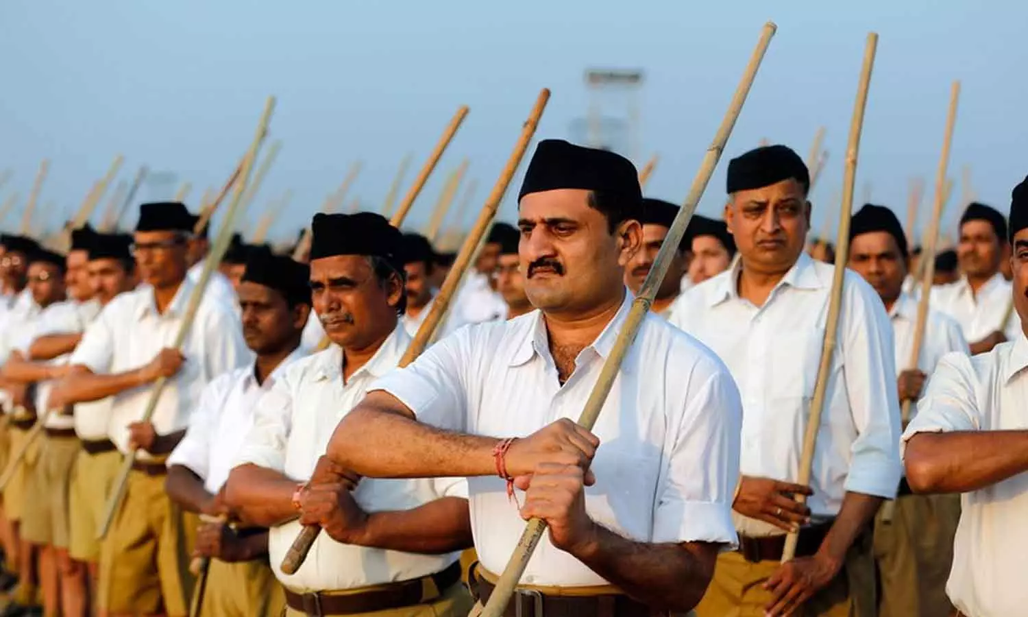 ആർഎസ്എസ് പ്രവർത്തനം | Photo: Reuters/Files