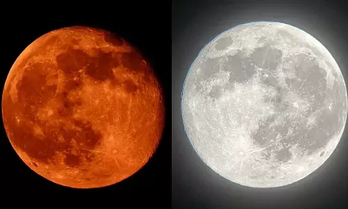 Beaver Supermoon visible in UAE skies