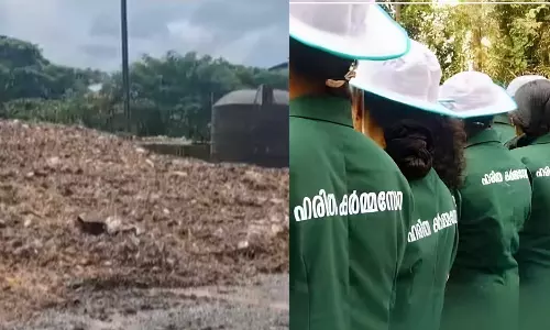 ഹരിത കർമ്മസേന മാലിന്യമെടുക്കില്ല; തൃക്കാക്കരയിൽ മാലിന്യം കെട്ടിക്കിടക്കുന്നു