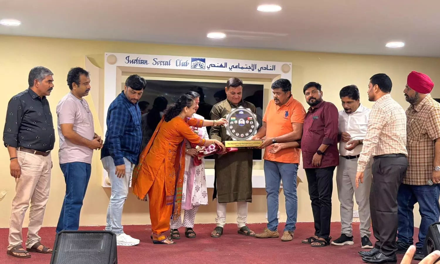 ഡോ: സന്ദീപ്‌ ഓജക്ക്‌ യാത്രയയപ്പ്‌ നൽകി