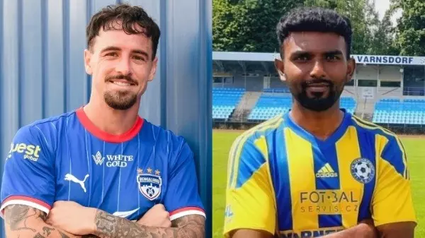 റയാൻ വില്യംസും അബ്നീത് ഭാർതിയും ഇനി ഇന്ത്യക്കായി പന്തു തട്ടും