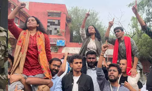 ജെഎൻയു യൂണിയൻ തെരഞ്ഞെടുപ്പ്; മുഴുവൻ സീറ്റിലും വിജയിച്ച് ഇടത് സഖ്യം