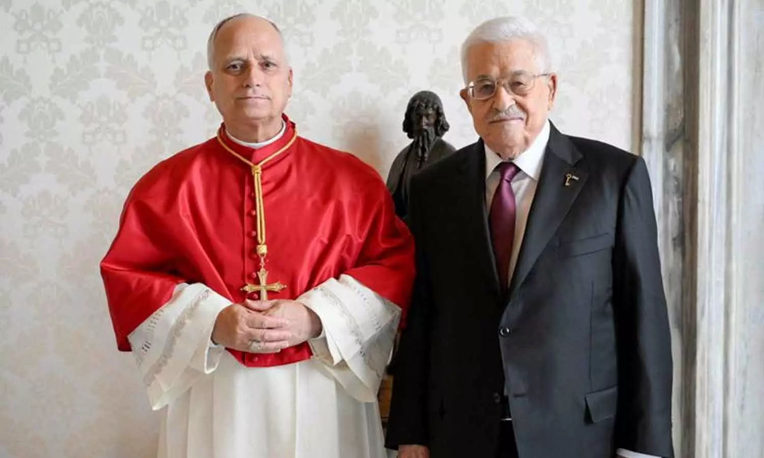 വേണ്ടത് ദ്വിരാഷ്ട്ര പരിഹാരം, ഗസ്സയിലേക്ക് സഹായം എത്തിക്കണം: ലിയോ മാർപാപ്പയും ഫലസ്തീൻ പ്രസിഡന്റും കൂടിക്കാഴ്ച നടത്തി