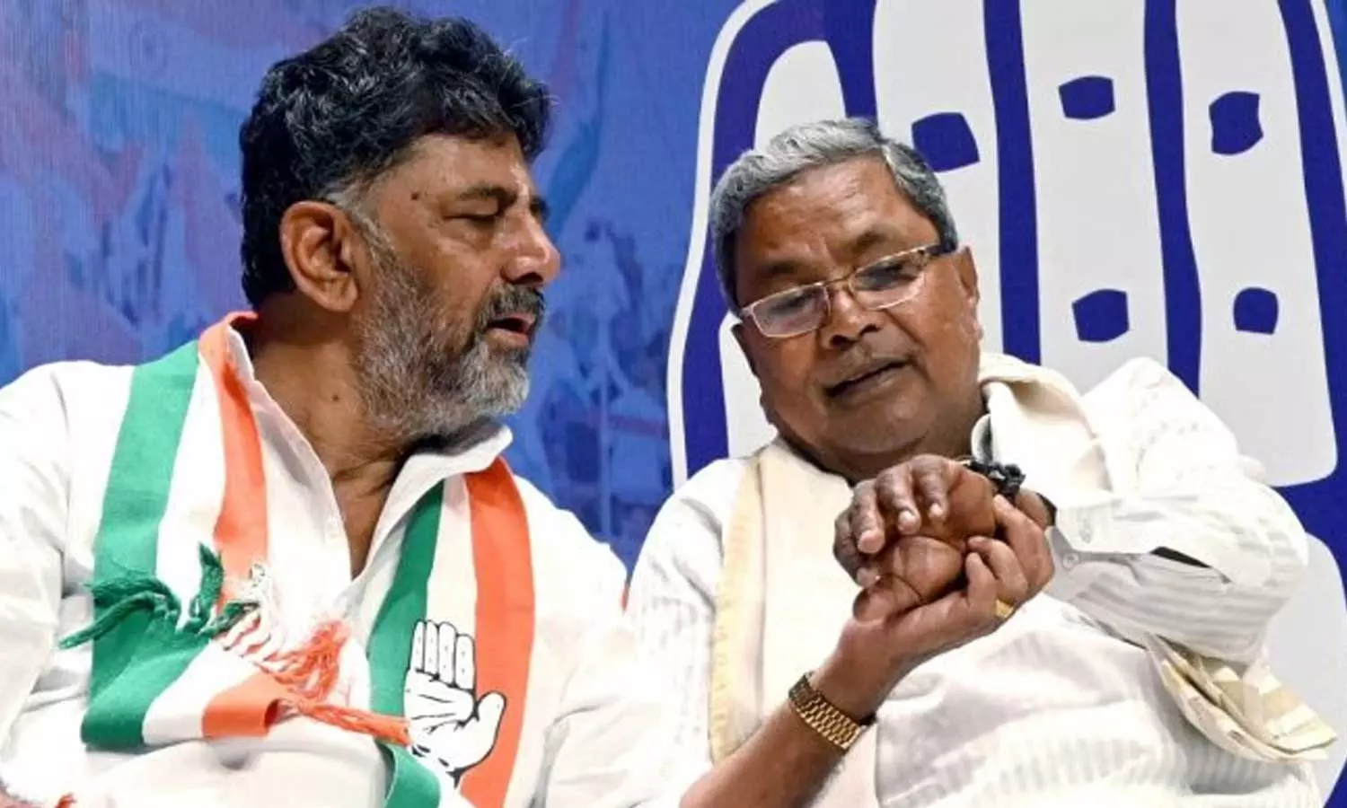Case against Instagram User Over Fake Clip Of DK Shivakumar Pushing Siddaramaiah