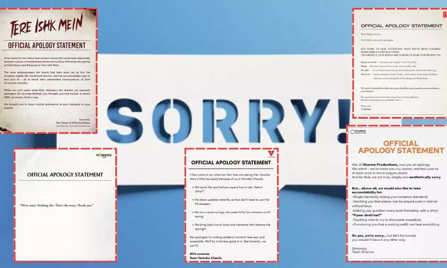 ഞങ്ങളോട് ക്ഷമിക്കുക; സോഷ്യൽ മീഡിയയിലെ അപ്പോളജി ട്രെൻഡിന് തുടക്കം കുറിച്ചതാര്?