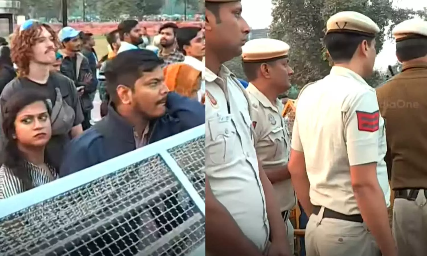 വായുമലിനീകരണം: ഇന്ത്യാ​ഗേറ്റിൽ പ്രതിഷേധവുമായി സമൂഹമാധ്യമ കൂട്ടായ്മകൾ