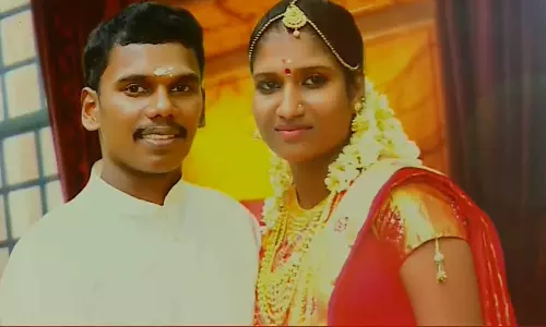 അച്ഛാ..എന്നെ സന്തോഷത്തോടെ ജീവിക്കാനിവർ സമ്മതിക്കത്തില്ല..;യുവതിയുടെ ആത്മഹത്യയില് ഭര്തൃവീട്ടുകാര്ക്കെതിരെ പരാതിയുമായി കുടുംബം അച്ഛാ..എന്നെ സന്തോഷത്തോടെ ജീവിക്കാനിവർ സമ്മതിക്കത്തില്ല..;യുവതിയുടെ ആത്മഹത്യയില് ഭര്തൃവീട്ടുകാര്ക്കെതിരെ പരാതിയുമായി കുടുംബം