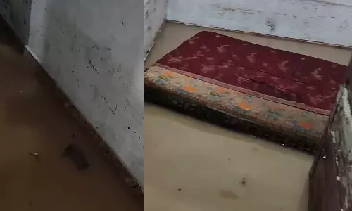 തമ്മനത്ത് ജലഅതോറിറ്റിയുടെ 1.35 കോടി ലിറ്റർ ശേഷിയുള്ള കുടിവെള്ള ടാങ്ക് തകർന്നു; നിരവധി വീടുകളില്‍ വെള്ളം കയറി