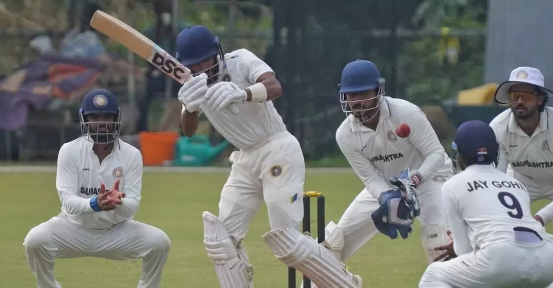 രഞ്ജി ട്രോഫിയിൽ കേരള - സൗരാഷ്ട്ര മത്സരം സമനിലയിൽ