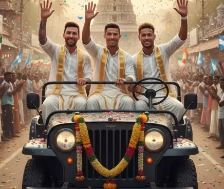 ഇനി വോട്ട് ചോദിക്കാൻ മെസ്സിയും റൊണാൾഡോയും വീട്ടിലെത്തും !