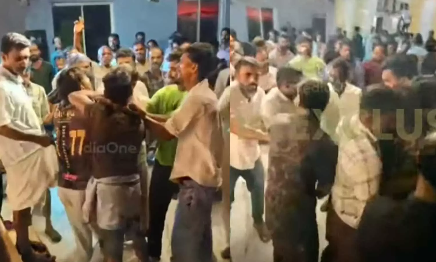 മലപ്പുറം എടയൂരിൽ മുസ്‌ലിം ലീഗിൽ കൂട്ടയടി; വാക്കേറ്റം കയ്യാങ്കളിയിൽ കലാശിച്ചു