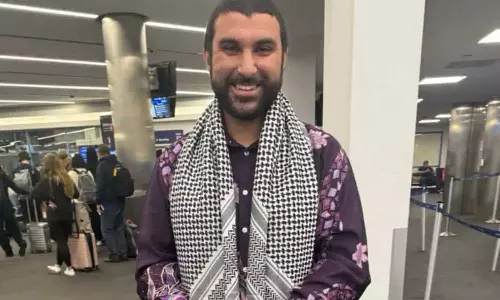 Sami Hamdi returns to UK after US detention over Gaza war comments