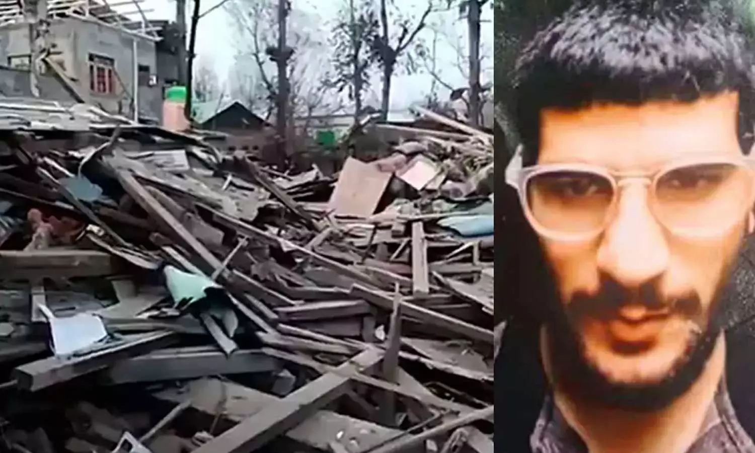 ഡല്ഹി സ്ഫോടനം: മുഖ്യ സൂത്രധാരൻ ഉമർ നബിയുടെ പുൽവാമയിലെ വീട് തകര്ത്തു ഡല്ഹി സ്ഫോടനം: മുഖ്യ സൂത്രധാരൻ ഉമർ നബിയുടെ പുൽവാമയിലെ വീട് തകര്ത്തു