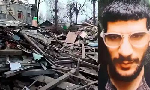 ഡല്‍ഹി സ്ഫോടനം: മുഖ്യ സൂത്രധാരൻ ഉമർ നബിയുടെ പുൽവാമയിലെ വീട് തകര്‍ത്തു