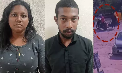 ബിരിയാണി കഴിച്ച് കൈകഴുകാൻ പോയ തക്കത്തിന്  യുവാവിന്റെ സ്കൂട്ടർ അടിച്ചുമാറ്റിയ കേസ്: കാമുകിയും ആണ്‍സുഹൃത്തും പിടിയില്‍