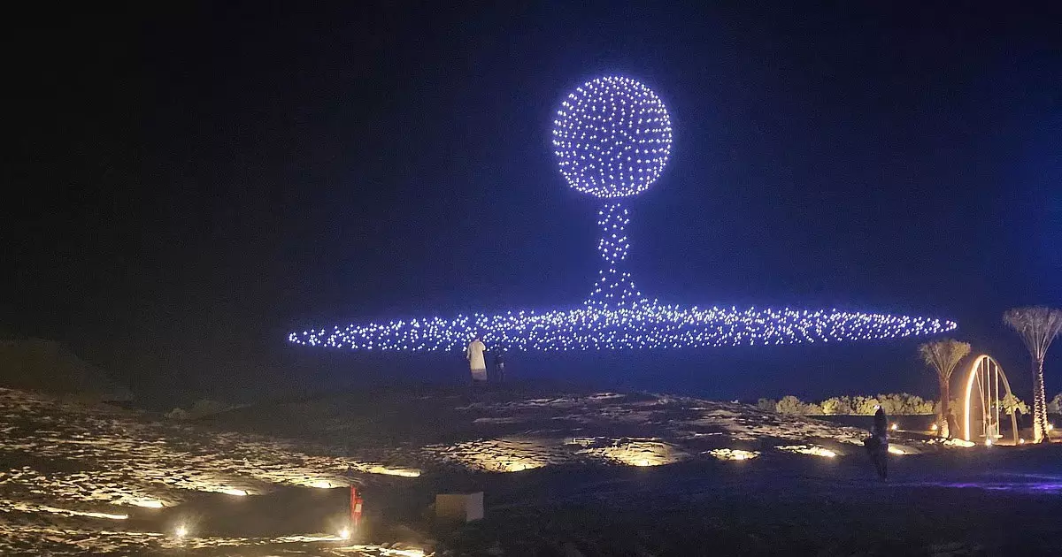 Manar Abu Dhabi;  Jubail Island as an open art gallery