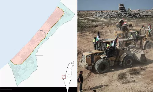 ​ഗസ്സ മുറിക്കും; വൻ സൈനിക- വിഭജന പദ്ധതിയുമായി യുഎസ്