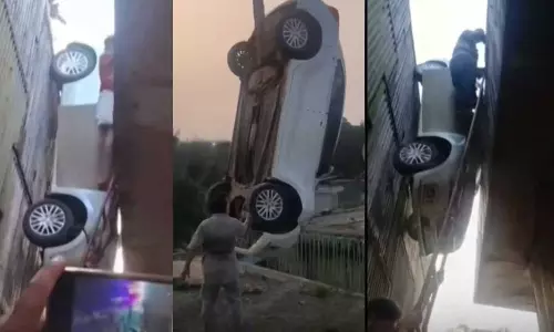 കണ്ണൂര്‍ ചാലയിൽ കാർ ഗർഡറിൽ കുടുങ്ങിയുണ്ടായ അപകടം: ഡ്രൈവര്‍ മദ്യലഹരിയിലായിരുന്നെന്ന് പൊലീസ്, കേസെടുത്തു