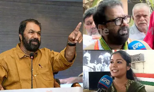 വോട്ടും പട്ടികയിൽ ശരിയായ മേൽവിലാസവും ഇല്ലാത്തവരെ സ്ഥാനാർഥിയാക്കിയിട്ട് മത്സരിപ്പിക്കാൻ അനുവദിക്കുന്നില്ലേ എന്ന് കരയുന്നു; പരിഹാസവുമായി മന്ത്രി ശിവന്‍കുട്ടി