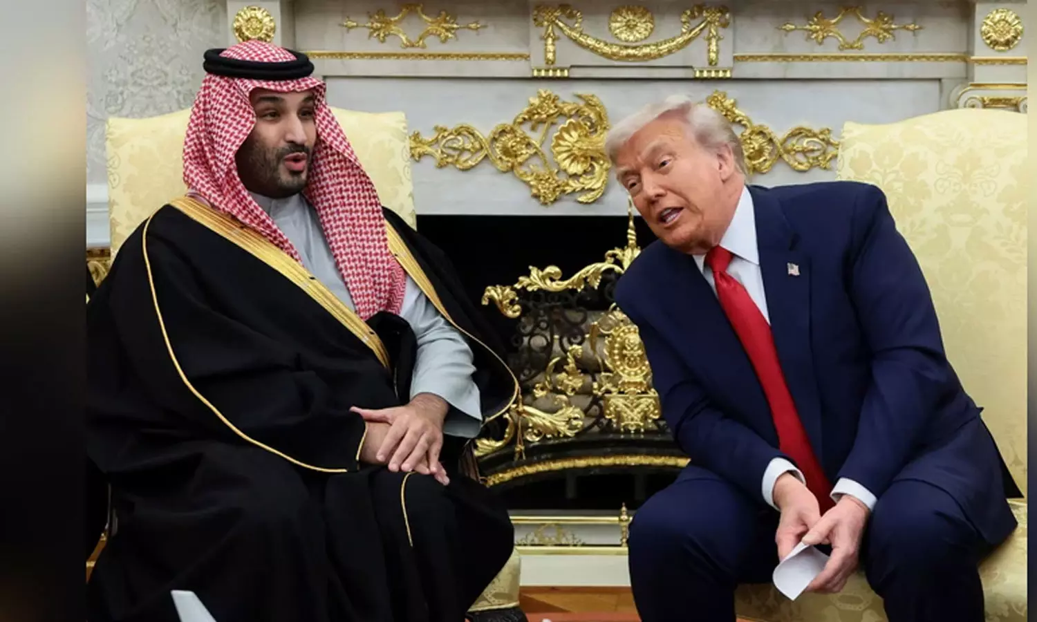 അമേരിക്കയുമായുളള സൗദി അറേബ്യയുടെ നയതന്ത്ര ബന്ധത്തിന് 90 വർഷത്തെ പാരമ്പര്യമുണ്ട്, ഞാൻ വീട്ടിലെത്തിയത് പോലെ.. സൗദി കിരീടവകാശി