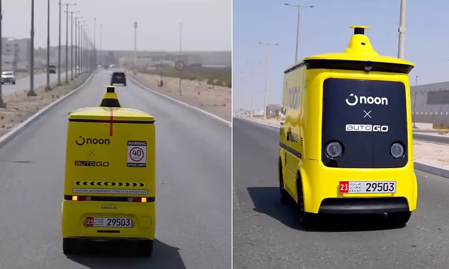 AI-powered self-driving delivery cars hit Abu Dhabi streets in new pilot