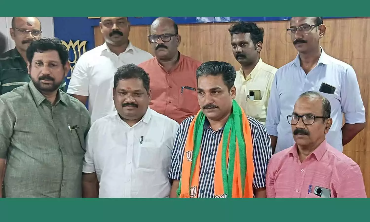 കണ്ണൂരിൽ മുസ്‌ലിം ലീഗ് പ്രാദേശിക നേതാവ് ബിജെപിയിൽ ചേർന്നു